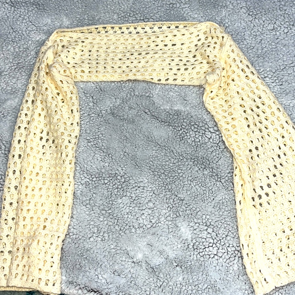 Ivory women’s hollow alter y2k top